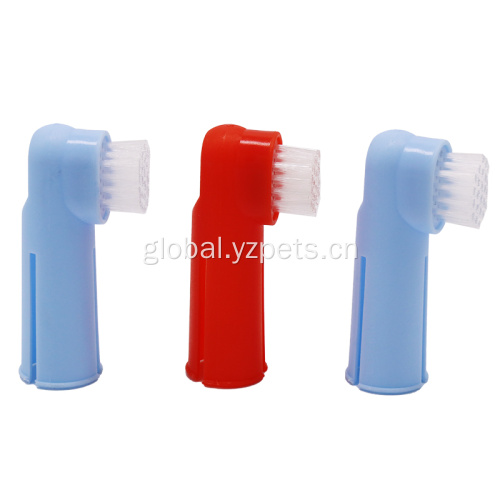 Dog Finger Toothbrush Plastic Pet Finger Toothbrush Supplier